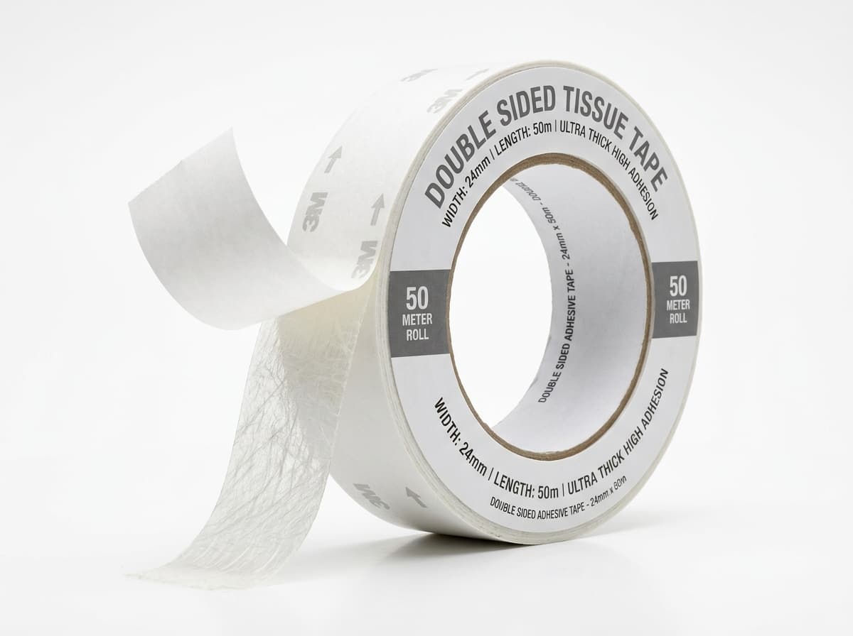 Double Sided Tissue Tape manufactured by Kalashree Poly Pack